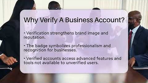Why Verify A Business Account? - Everyday-Networking