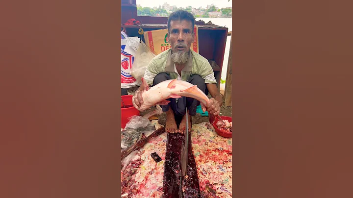 Amezig Pangas fish cutting vlog video ✅🐬✅ #shorts