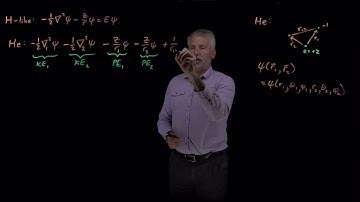 He Atom Schrödinger Equation