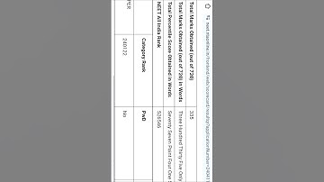 Unexpected 🥺 neet ug 2024 result #neet2024 #nta #neet neet ug result reaction video