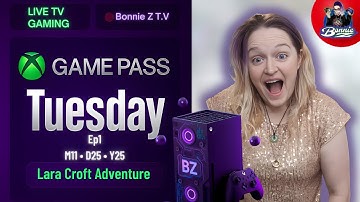 Gamepass Tuesday: Lara Croft and the Temple of Osiris – Can We Survive the Temple? 🔴 | Bonnie Z TV