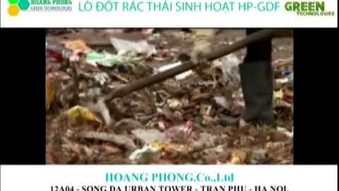 Lò đốt rác Xử lý rác thải sinh hoạt NFI