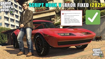 GTA V How to Fix Script Hook V Critical Error 2025