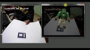 Augmented Reality with ARUCO + OPENGL + OPENCV