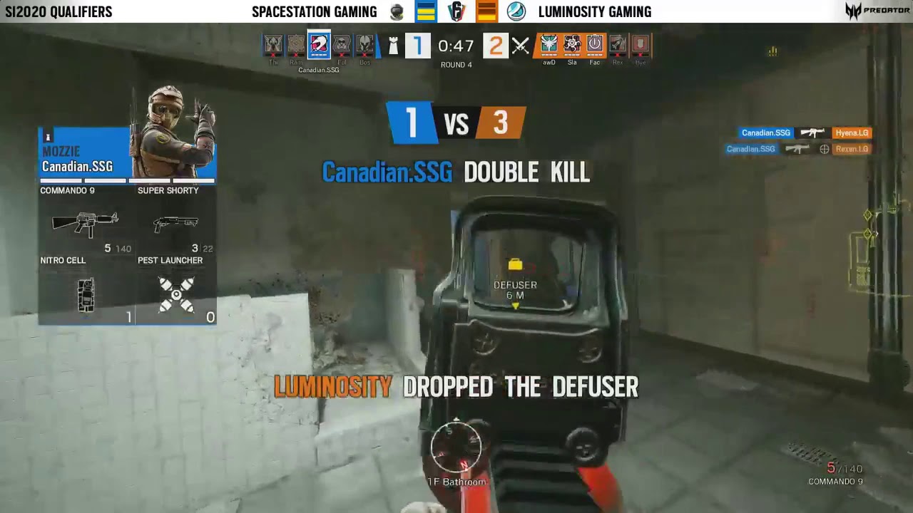 Canadian 1v5 - SSG vs LG - Six Invitational 2020 Qualifier