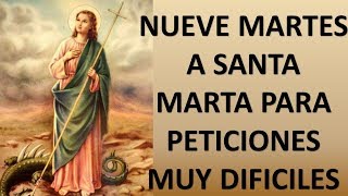 ▶ NOVENA OF THE 9 TUESDAYS TO SAINT MARTHA FOR VERY DIFFICULT CASES - PRAYER AND PEACE