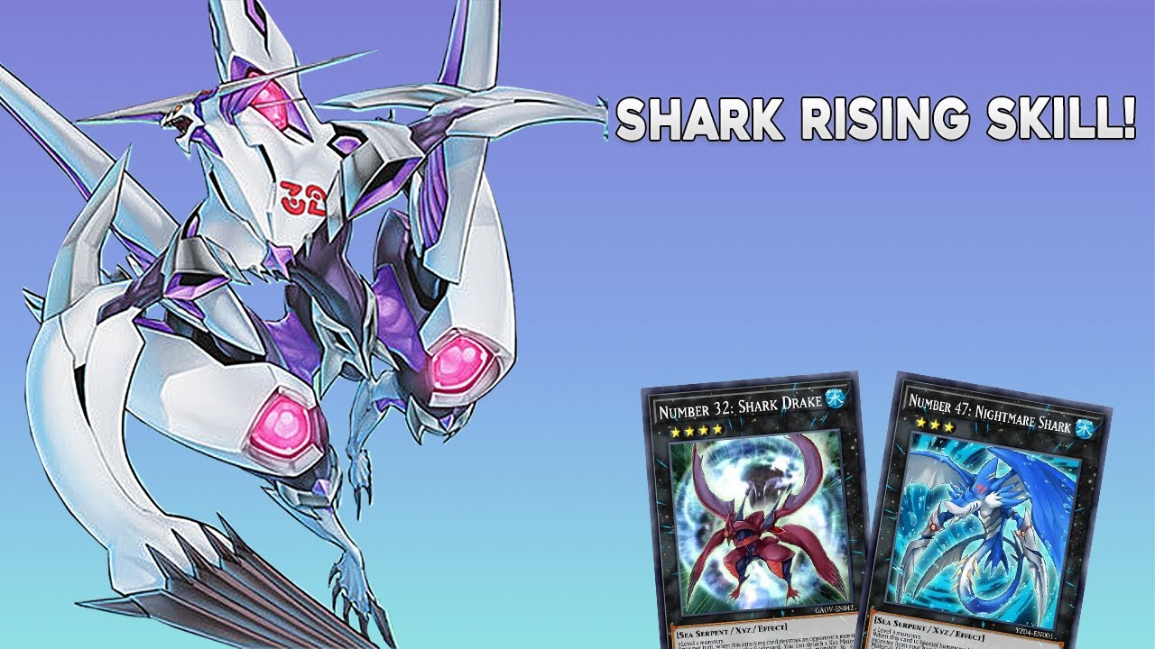 New Shark Rising skill! Shark drake Veiss OTK! - Yugioh duel links ...