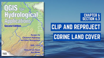 Clip and Reproject CORINE Land Cover Data in QGIS