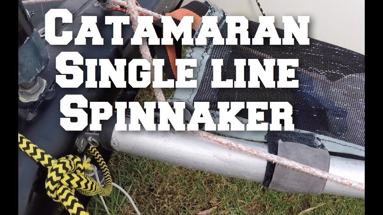 Catamaran Single Line Spinnaker System – FX1, Hobie Tiger, F18