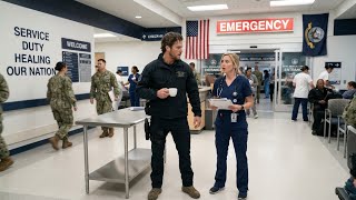 A Navy SEAL Stopped for Coffee—Then Heard the Nurse’s Voice and Called Her Codename... The ER Froze