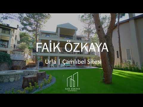 İZMİR URLA ÇAMLIBEL SİTESİ SIFIR TADİLATLI SATILIK MÜSTAKİL VİLLA