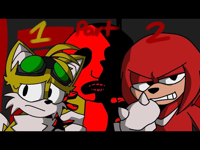 Tails y Knuckles VS Starved Eggman FanArt 1