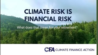 Climate Risk is Financial Risk