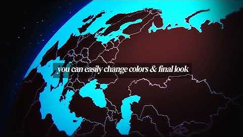 Best Grand Trip Intro | World Map Kit - After Effects Template