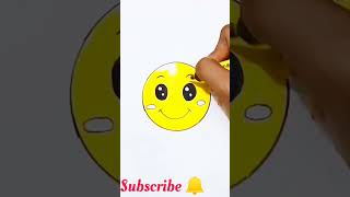 With ⭕ number smile drawing💜#shorts #bts #viral #howtodraw #easydrawing #btsarmy