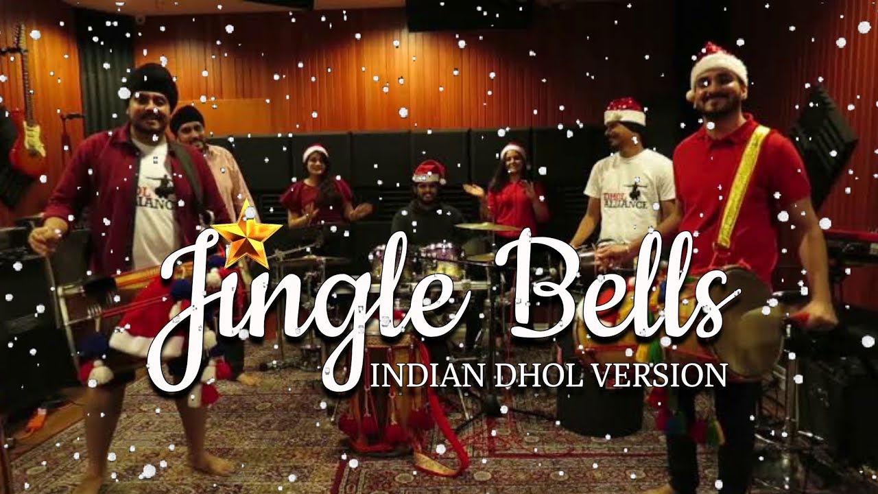 CHRISTMAS song INDIAN version Jingle bells dhol music gang Xmas