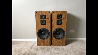Sony SS-U307 3 Way Tower Home Floor Standing Speakers