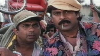Brahmanandam & Chiranjeevi Back To Back Comedy Scenes | TFC Movies Adda