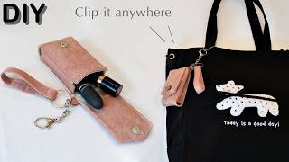 Bu Minik Ruj Tutucu Anahtarlık Her Yere Takılabilir Kolay Kendin Yap