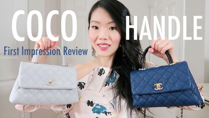 CHANEL COCO HANDLE REVIEW 2018  What fits in it, comparison with