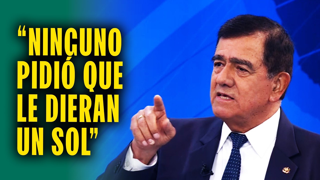 Candidato José Williams responde a su doble sueldo: 