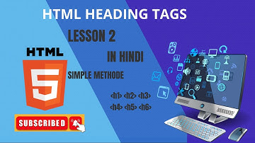 Heading Tags (H1 to H6) in HTML Explained | | Web Development Tutorials