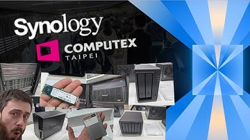Synology @ Computex 2025 - DS225+  DS425+, PAS7700, More Drives, DVA7700 and More