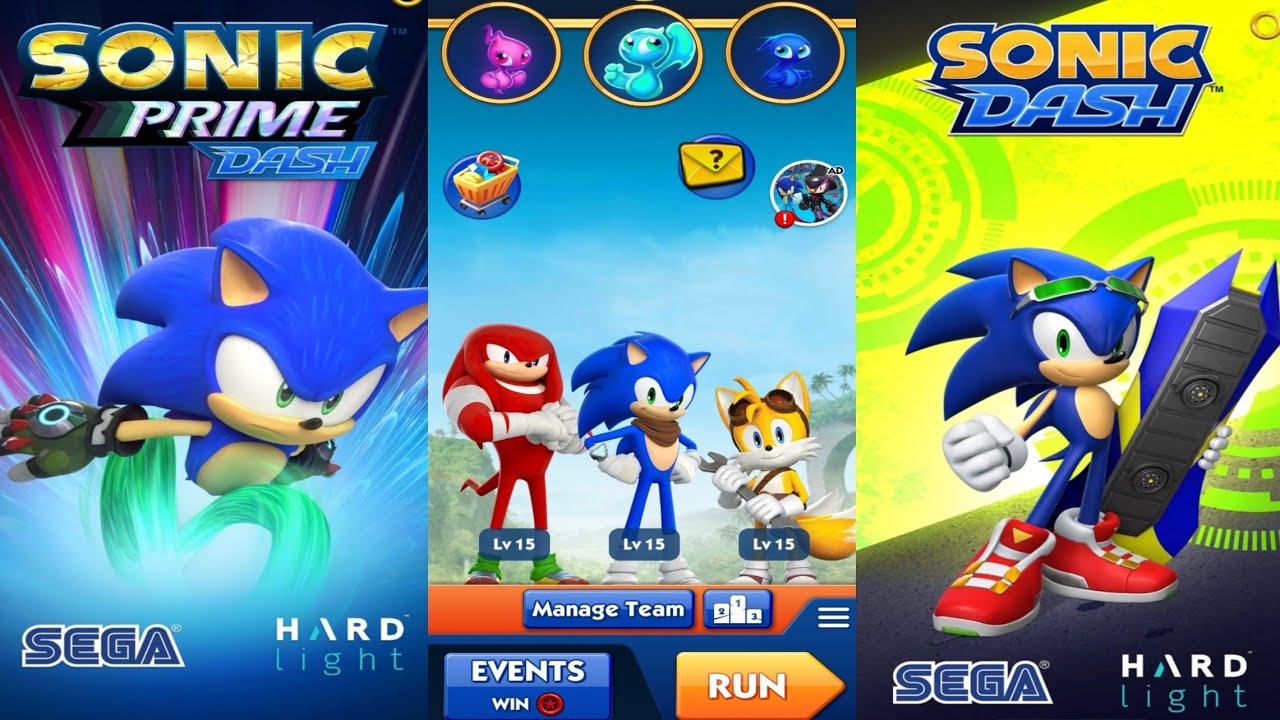 Sonic Prime Dash 🆚 Sonic Boom 🆚 Sonic Dash vs All Bosses Zazz Eggman ...