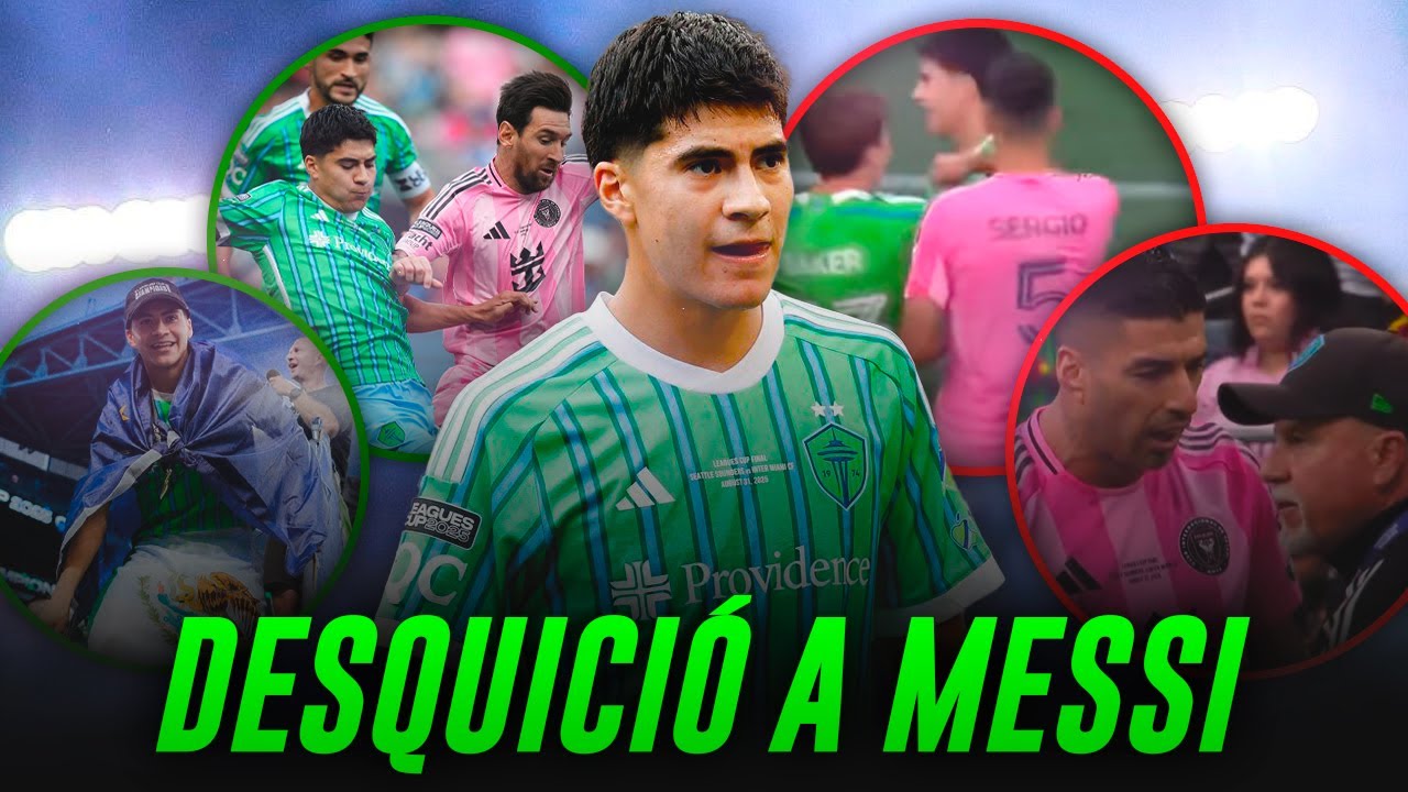 El joven MEXICANO que VOLVIÓ LOCO a MESSI y los CAMPEONES del MUNDO