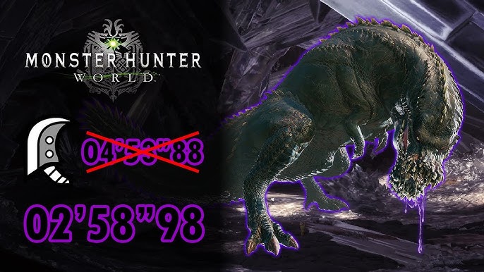 MHW  The Greatest Jagras 02'5991 Great Sword Solo (TA wiki rules