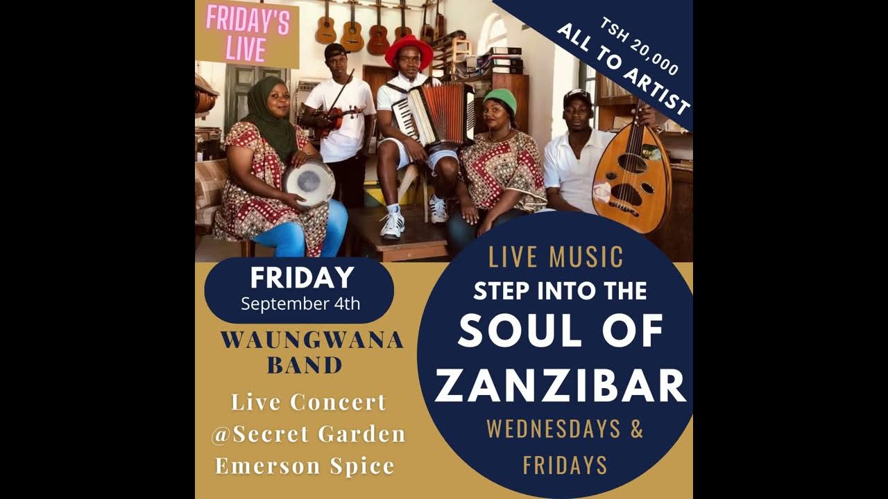 Emerson Live Music Events Sept Friday 4th WaungWana Band