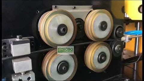 Upgraded automatic control cable outer casing conduit cut to length machine