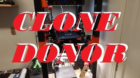 Clone Donor (Buildtak on Anet A8)