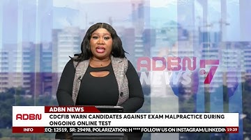 CDCFIB Warn Candidates Against Exam Malpractice During Ongoing Online Test