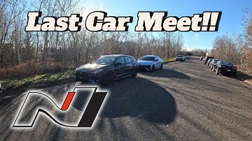 TAKING MY 2025 ELANTRA N TO THE LAST CAR MEET OF THE 2025 SEASON