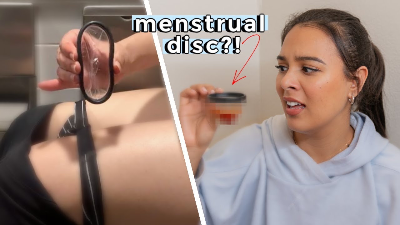 I Tried a Menstrual Disc 😳 Beauty Busters