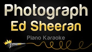 Ed Sheeran - Photograph (Piano Karaoke) screenshot 5