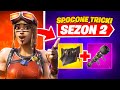 Spocone TRIKI w Fortnite Sezon 2!!