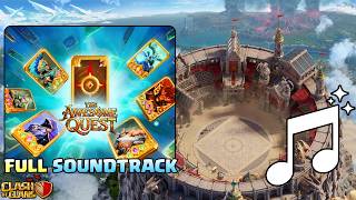 NEW Awesome Quest Scenery - FULL Soundtrack! (Clash Of Clans)