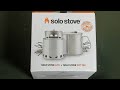 開封：Solo Stove(ソロ ストーブ)  ＋ ポット900【コンボ】