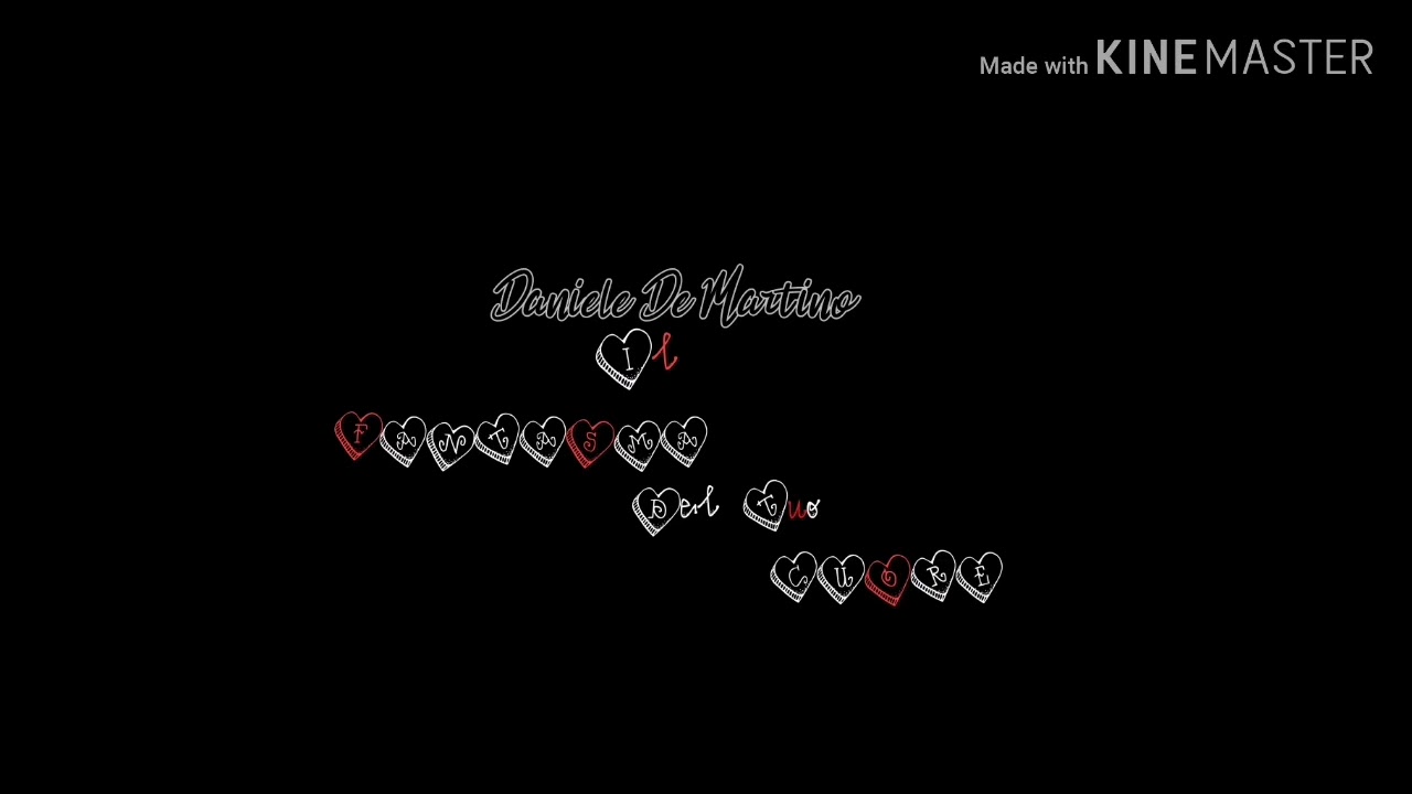 Daniele De Martino - Il Fantasma del Tuo Cuore. - YouTube