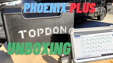 Topdon Phoenix Plus Bi Directional Scan Tool Unboxing