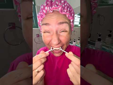 😱КОГДА ЧТО-ТО ЗАСТРЯЛО В ЗУБАХ🤣 #семья #есения #eseniya #яжмать #ржака #прикол