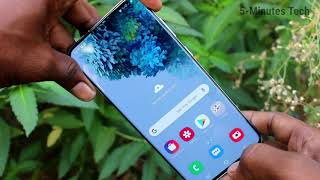 How to change language in Samsung Galaxy S20 Plus screenshot 5