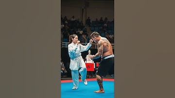 This move is so cool the girl gains countless fans #wushufight #taichi #kungfu #master #cool