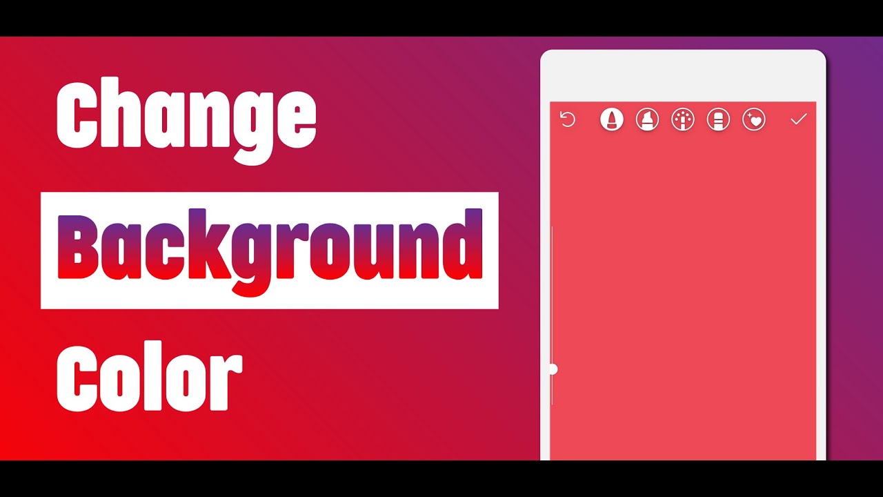 How To Change Background Color On Instagram Story Bullfrag