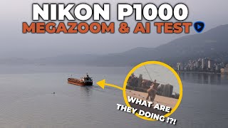 Nikon Coolpix P1000: Zoom & Topaz Video AI Test