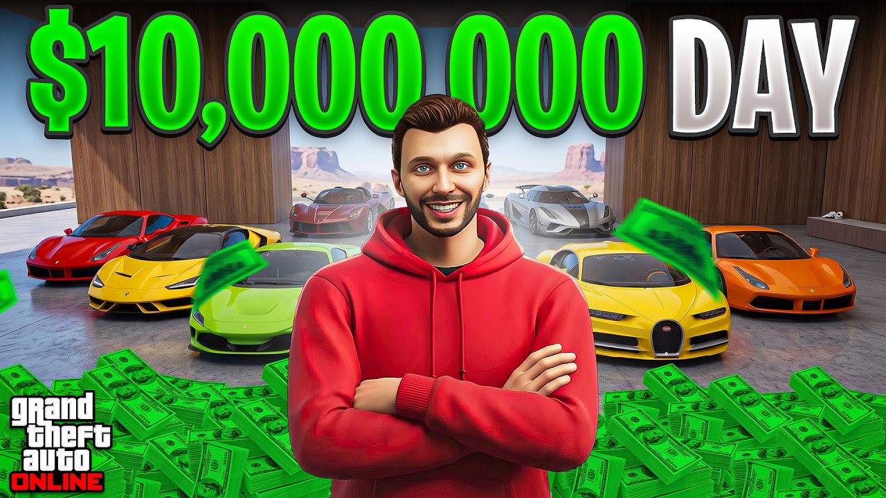 How to Make $10,000,000 PER DAY in GTA Online