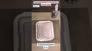 Day 12 of Guessing What is Inside the Panda Box  #pandaexpress  #dodgerswin  #dodgers
