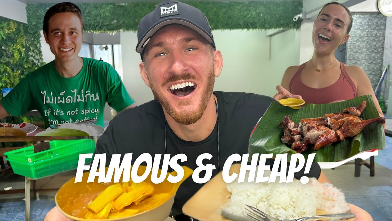 Les restaurants célèbres de Phuket pour moins de 5 $ (Mark Wiens Food Tour !)